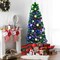 Costway 4'/5'/6'/7'Pre-Lit Fiber Optic Christmas Tree Multicolor Lights